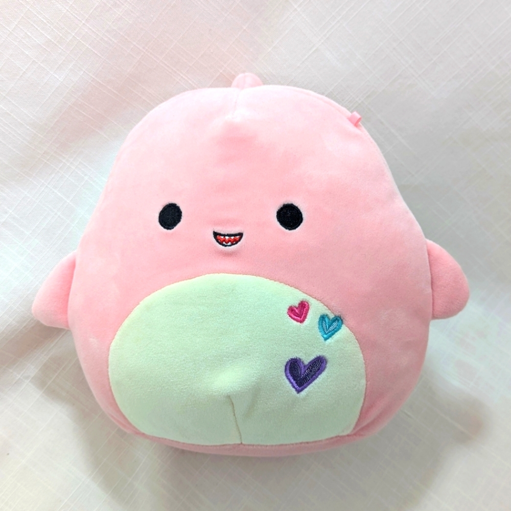 Super Rare Selene the Pink Shark 2019 Squishmallow 8”